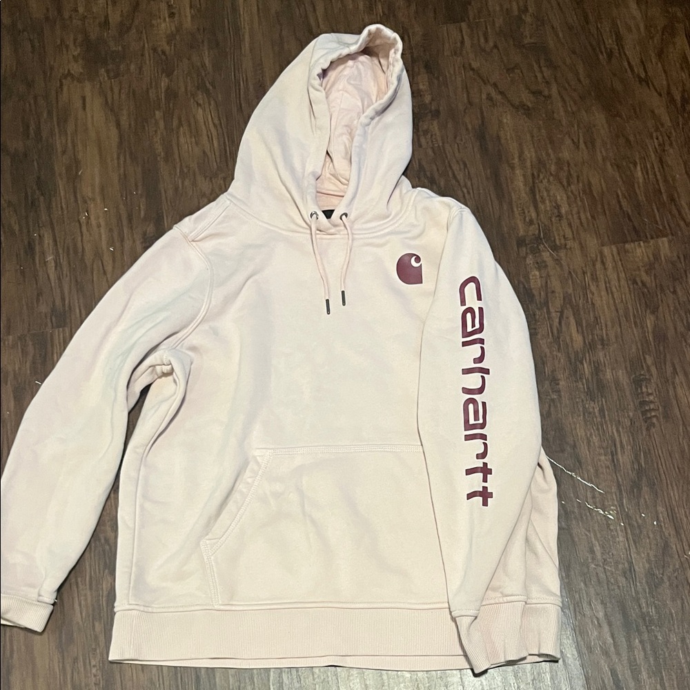 Carhartt Womens Light Pink Hoodie